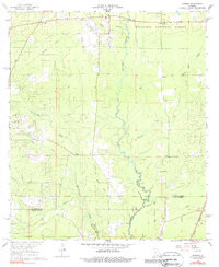 PAWNEE, LA HISTORICAL MAP GEOPDF 7.5X7.5