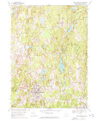 NORTH BROOKFIELD, MA HISTORICAL MAP GEOP