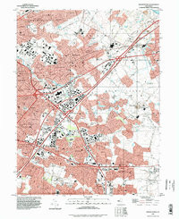 MOORESTOWN, NJ HISTORICAL MAP GEOPDF 7.5