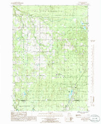 WALTON, MI HISTORICAL MAP GEOPDF 7.5X7.5