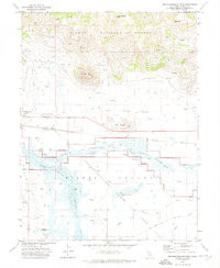 RECONNAISSANCE PEAK, CA HISTORICAL MAP G
