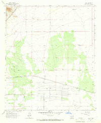 CARNE, NM HISTORICAL MAP GEOPDF 7.5X7.5