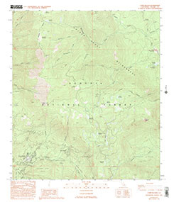 CAMP NELSON, CA HISTORICAL MAP GEOPDF 7.