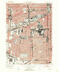 ENGLEWOOD, IL HISTORICAL MAP GEOPDF 7.5X