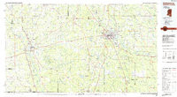 HATTIESBURG, MS-LA HISTORICAL MAP GEOPDF