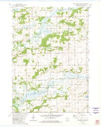 SAND SPRING CREEK, WI HISTORICAL MAP GEO