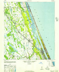 ORMOND, FL HISTORICAL MAP GEOPDF 15X15 G