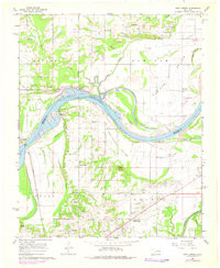 FORT COFFEE, OK HISTORICAL MAP GEOPDF 7.