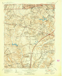 ANNANDALE, VA HISTORICAL MAP GEOPDF 7.5X