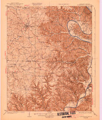 TOMPKINSVILLE, KY-TN HISTORICAL MAP GEOP