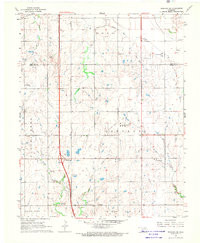 TONKAWA SE, OK HISTORICAL MAP GEOPDF 7.5