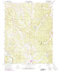 SEATON, MO HISTORICAL MAP GEOPDF 7.5X7.5