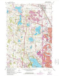 OSSEO, MN HISTORICAL MAP GEOPDF 7.5X7.5