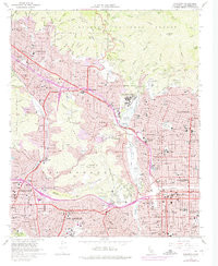 PASADENA, CA HISTORICAL MAP GEOPDF 7.5X7