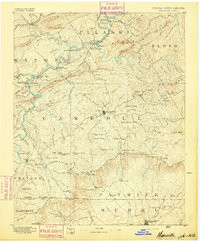 HILLSVILLE, VA-NC HISTORICAL MAP GEOPDF