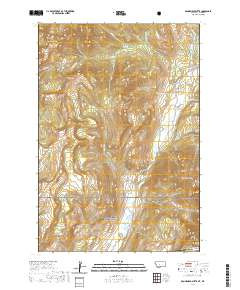 ROUNDHEAD BUTTE, MT-WY