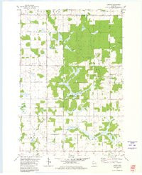 CORINTH, WI HISTORICAL MAP GEOPDF 7.5X7.