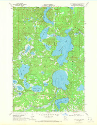 MANY POINT LAKE, MN HISTORICAL MAP GEOPD