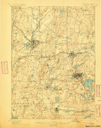 MARLBOROUGH, MA HISTORICAL MAP GEOPDF 15