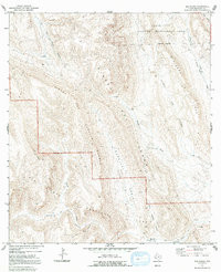 SUE PEAKS, TX HISTORICAL MAP GEOPDF 7.5X