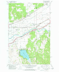 LIBERTY LAKE, WA-ID HISTORICAL MAP GEOPD