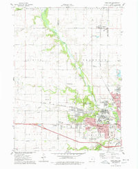 AMES WEST, IA HISTORICAL MAP GEOPDF 7.5X