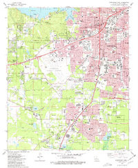 SHREVEPORT WEST, LA HISTORICAL MAP GEOPD