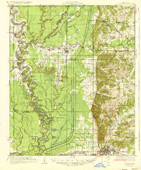 CROWDER, MS HISTORICAL MAP GEOPDF 15X15
