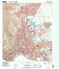 EL PASO, TX HISTORICAL MAP GEOPDF 7.5X7.