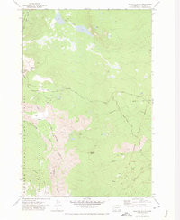 GLACIATE BUTTE, WA HISTORICAL MAP GEOPDF