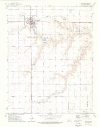 DIGHTON, KS HISTORICAL MAP GEOPDF 7.5X7.
