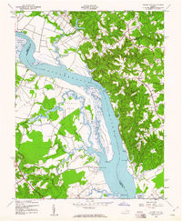 CHAMPLAIN, VA HISTORICAL MAP GEOPDF 7.5X