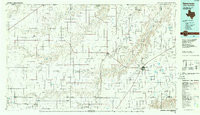 SPEARMAN, TX-OK HISTORICAL MAP GEOPDF 30