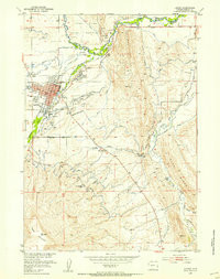 LANDER, WY HISTORICAL MAP GEOPDF 7.5X7.5