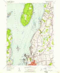 PRUDENCE ISLAND, RI HISTORICAL MAP GEOPD