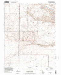 KING MESA, UT HISTORICAL MAP GEOPDF 7.5X