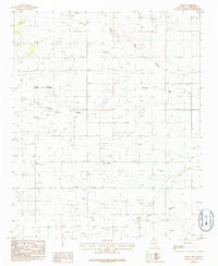 EWING, NM HISTORICAL MAP GEOPDF 7.5X7.5