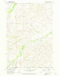 BLACK GULCH, MT-WY HISTORICAL MAP GEOPDF