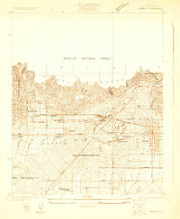 AZUSA, CA HISTORICAL MAP GEOPDF 7.5X7.5