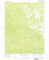 SHERWOOD PEAK, CA HISTORICAL MAP GEOPDF