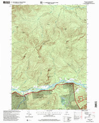 GILEAD, ME HISTORICAL MAP GEOPDF 7.5X7.5