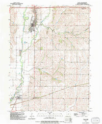 AVOCA, IA HISTORICAL MAP GEOPDF 7.5X7.5