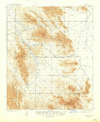 TRIGO PEAKS, AZ HISTORICAL MAP GEOPDF 15