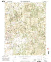 ALLEGHANY, CA HISTORICAL MAP GEOPDF 7.5X