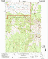 MOUNT JEFFERSON, MT-ID HISTORICAL MAP GE