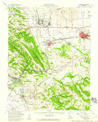 LIVERMORE, CA HISTORICAL MAP GEOPDF 15X1