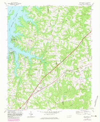 MIDDLEBURG, NC HISTORICAL MAP GEOPDF 7.5