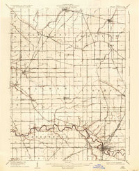 OTTAWA, OH HISTORICAL MAP GEOPDF 15X15 G