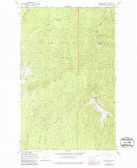 NORTH BALDY, WA HISTORICAL MAP GEOPDF 7.