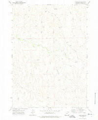 BOGIE DRAW, WY HISTORICAL MAP GEOPDF 7.5